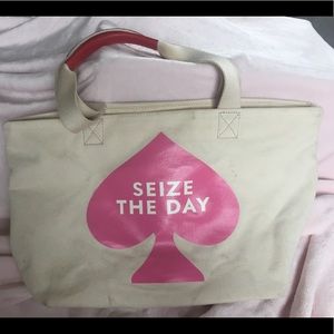 Kate Spade Seize the Day canvas tote